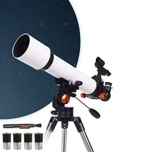 Sterrenkijker - Sterrenkijker Telescoop - Sterrenkijker Telescoop Volwassenen - Telescoop voor Kinderen - Wit