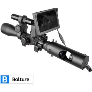 Bolture Wildcamera met Nachtzicht - Nachtcamera voor Buiten - Nachtkijker met Infrarood - Buiten Camera - Wildlife Camera's