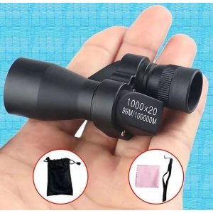 Draagbare Mini Monoculaire Verrekijker - Hoge Vergroting HD - 1000 X 20 - Met Nachtzicht - Zwart